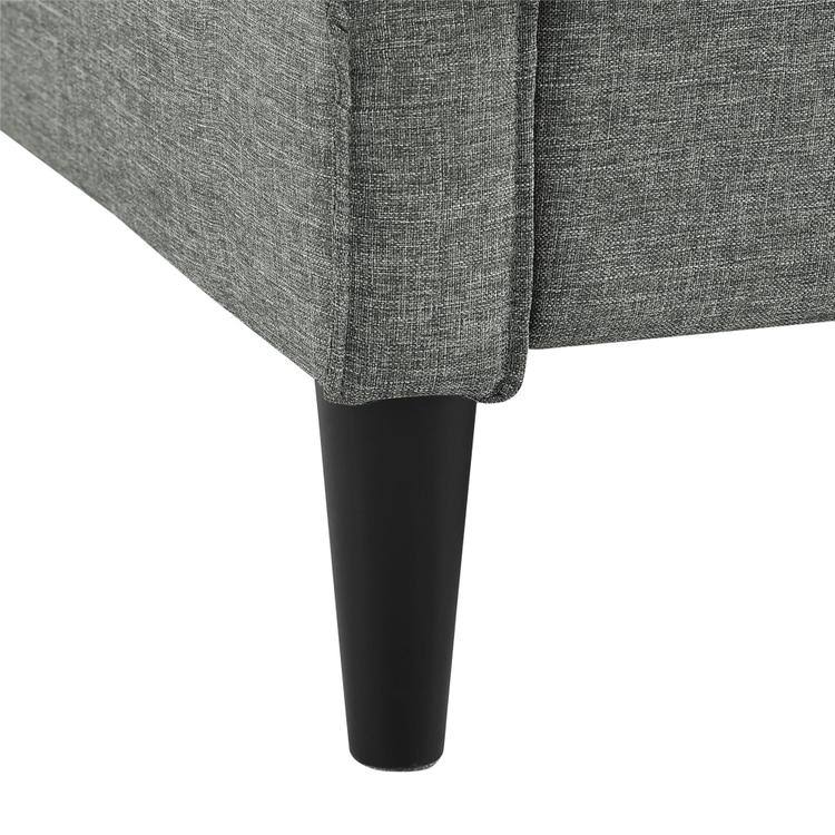 Black Configurable Sectional Sofa A3129