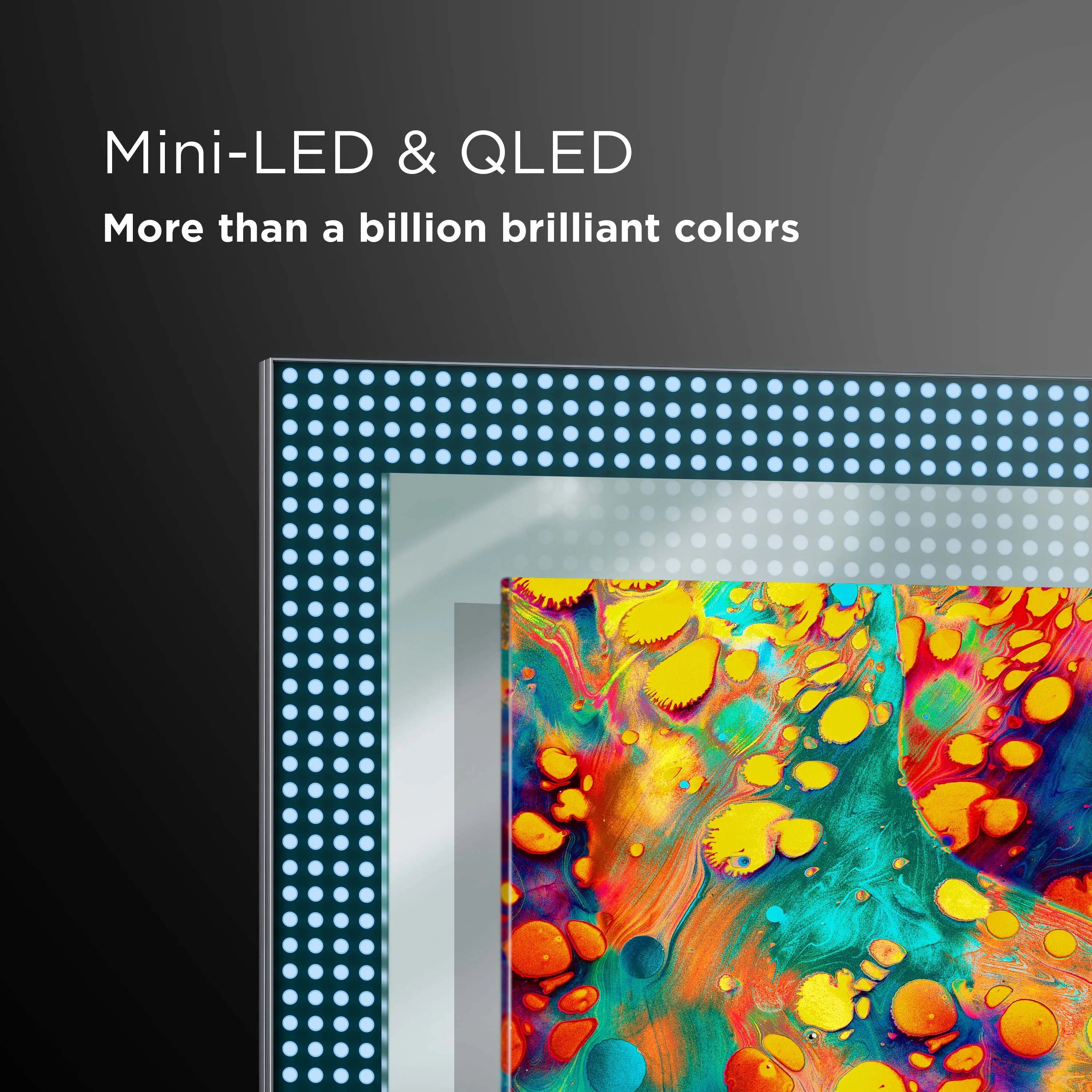 75" 4K UHD Mini-LED QLED Dolby Vision HDR Smart TV W55963