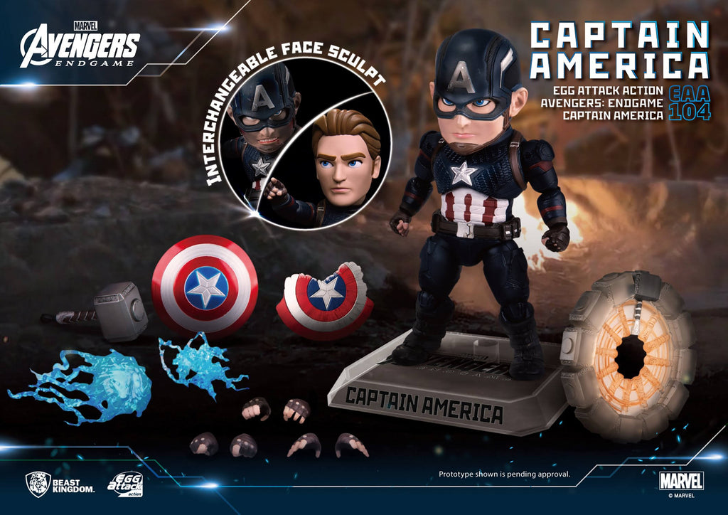 Avengers Endgame Captain America Action Figure A4738