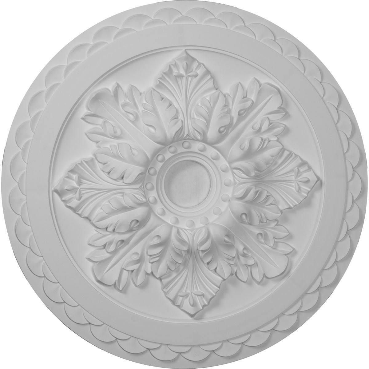 Bordeaux Deluxe Ceiling Medallion, Hand-Painted Rich Gold I9856