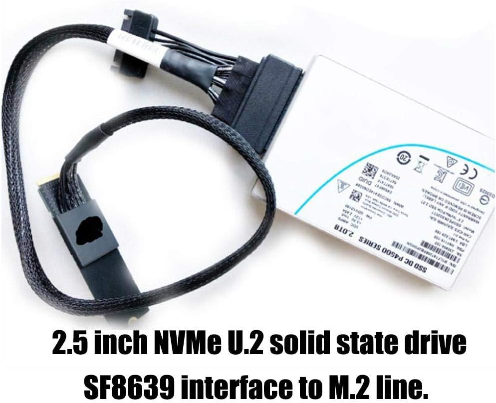 U.2 to M.2 Cable SF-8639 for 2.5 Inch NVMe Solid State Drive L1641