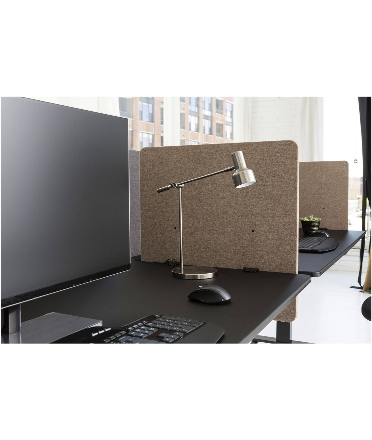 Desk Screen in Sand Stone W2820