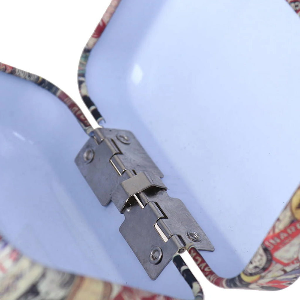 Metal Mini Suitcase Dollhouse Decoration R335