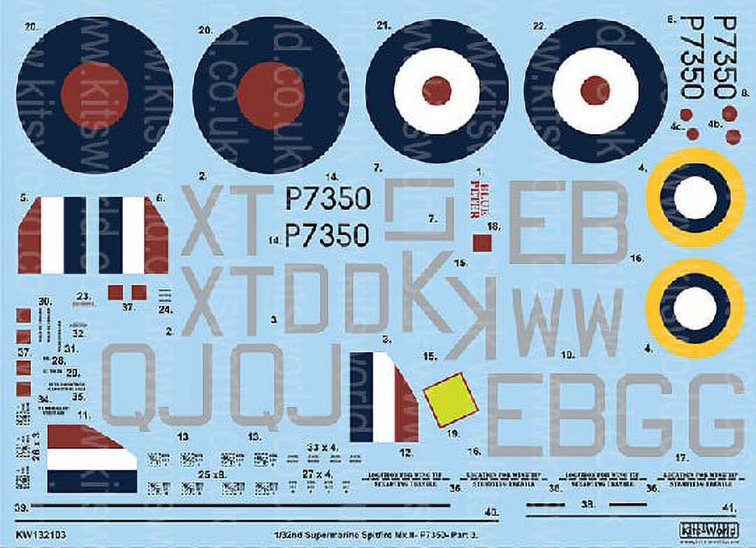 1/32 Supermarine Spitfire Mk IIa BBMF Pt.3 J342