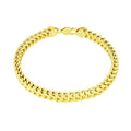 10k Yellow Gold 5mm Franco Chain Bracelet P26687