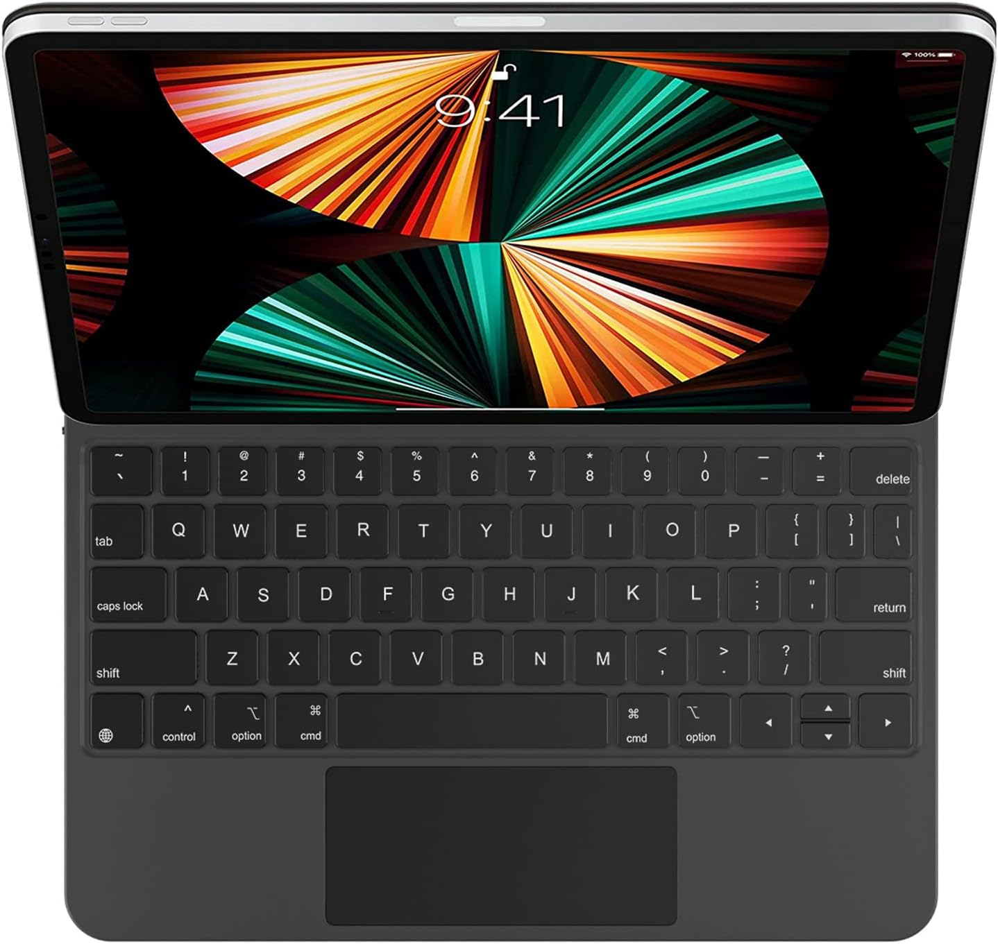 Blue Keyboard Case for iPad Pro 11 inch and iPad Air 4th Generation with Built-in Trackpad V774