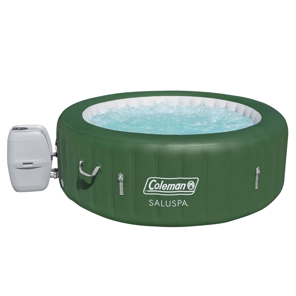 6 Person Inflatable Spa with Filters and Chlorine Starter Kit S665698