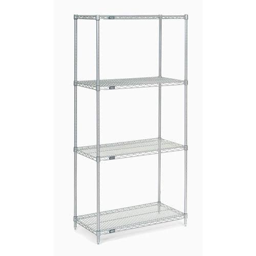 Wire Shelving Starter 36x22W x 21x22D x 86x22H O889