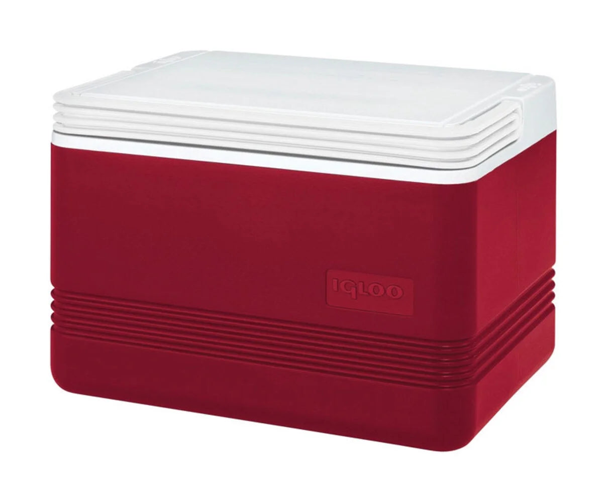 Red/White 9 qt Cooler C95958