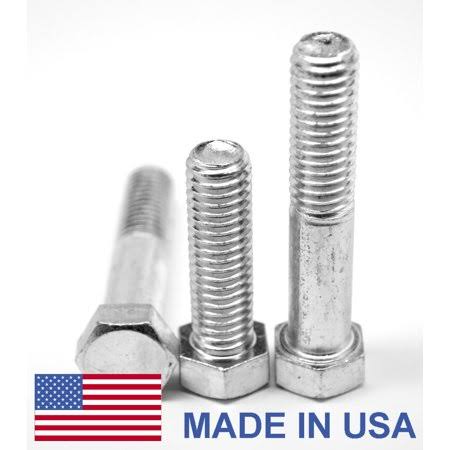 5/8 inch-11 x 6 1/2 inch Coarse Thread Grade 5 Hex Cap Screw Zinc Plated Pk 10 O189095