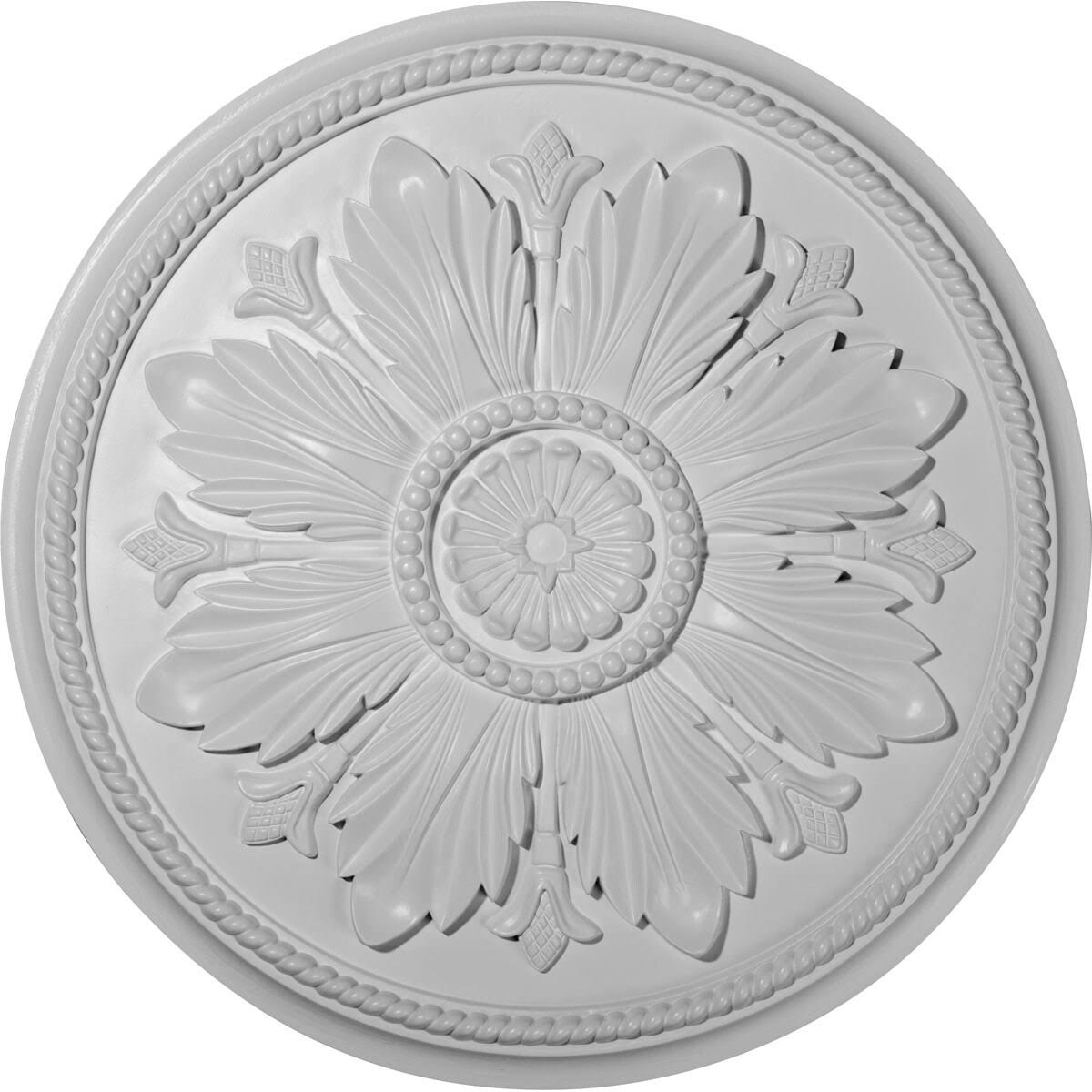 Hand-Painted Jet Black Ceiling Medallion P436904