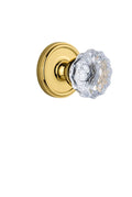 Single Dummy Door Knob with Crystal Knob U108809