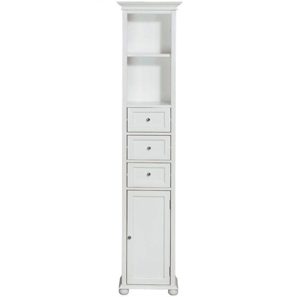 White Linen Cabinet E221
