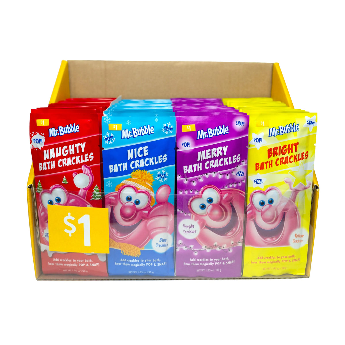Mr. Bubble Nice Crackles Packets K50859