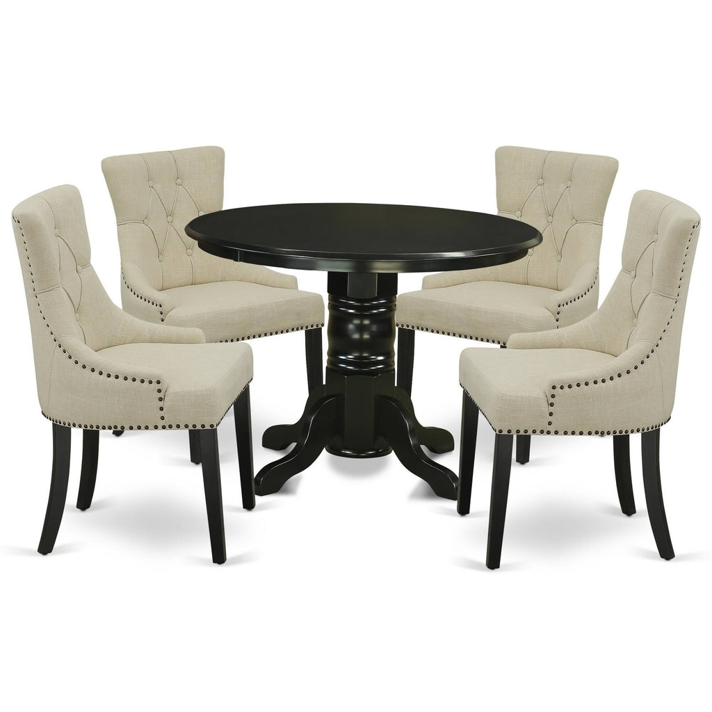 Black Dining Room Set Q505