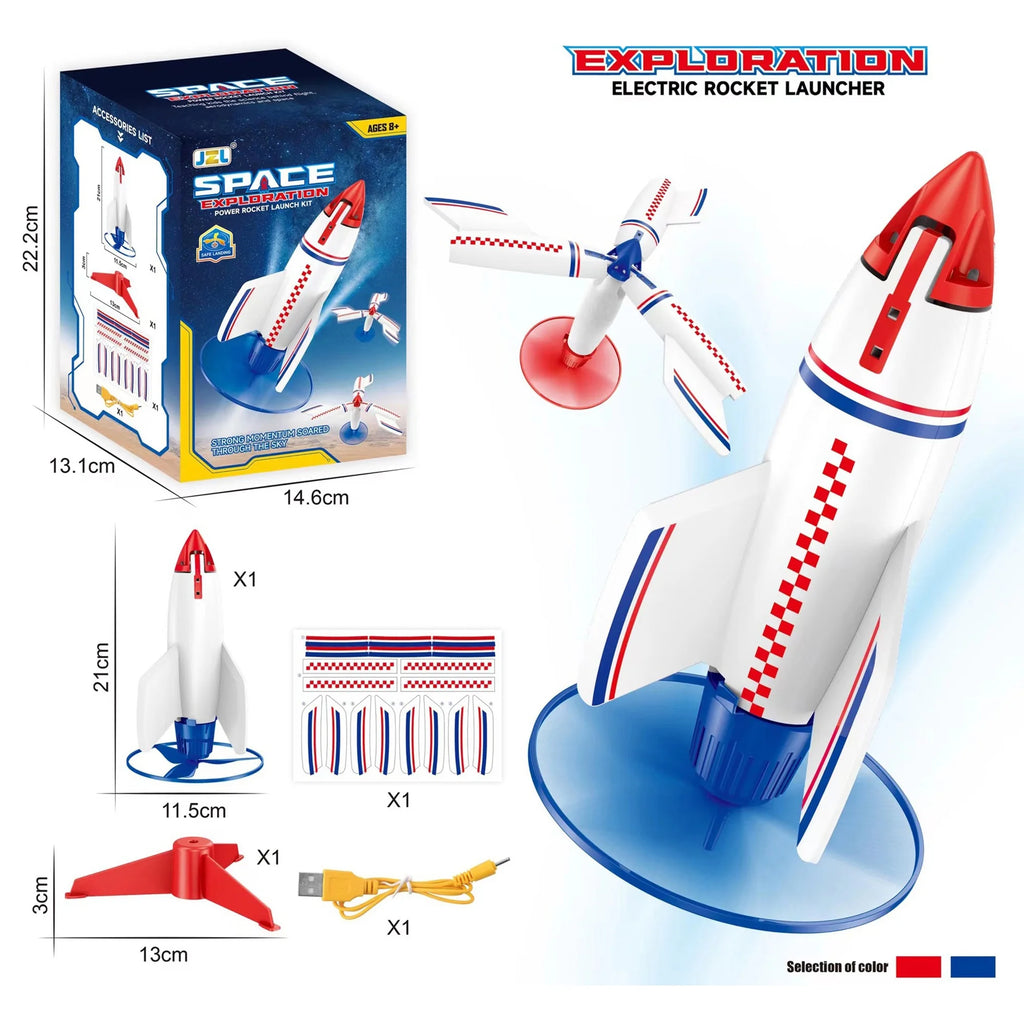 Self-Launching Air Rocket Outdoor Toy D4740