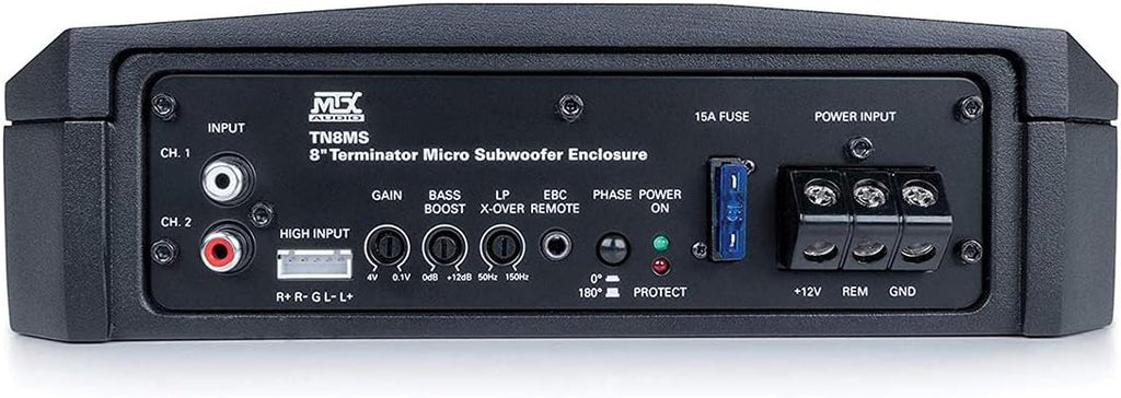 8 Inch Micro Compact Amplified Subwoofer Enclosure U2763