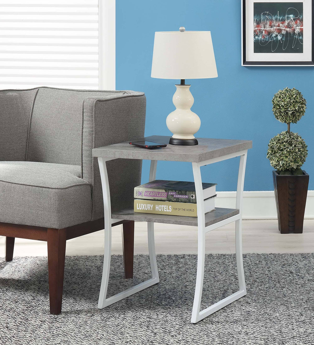White End Table N7976
