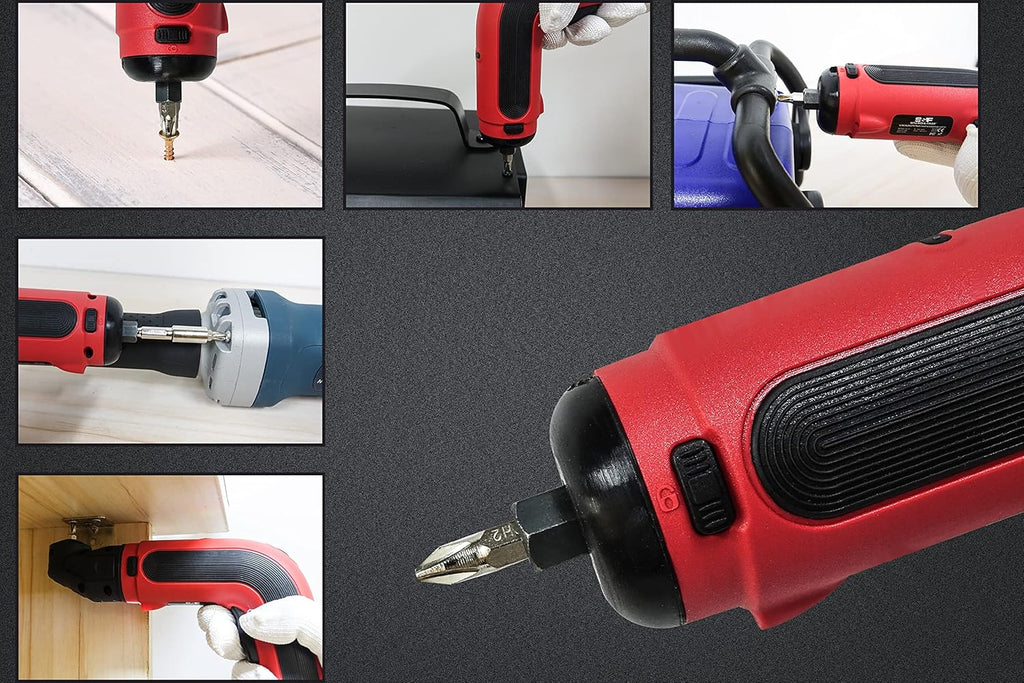 Cordless Electric Scissors Screwdriver 3.6V Rechargeable Power Multitool Pack of 2 F427672