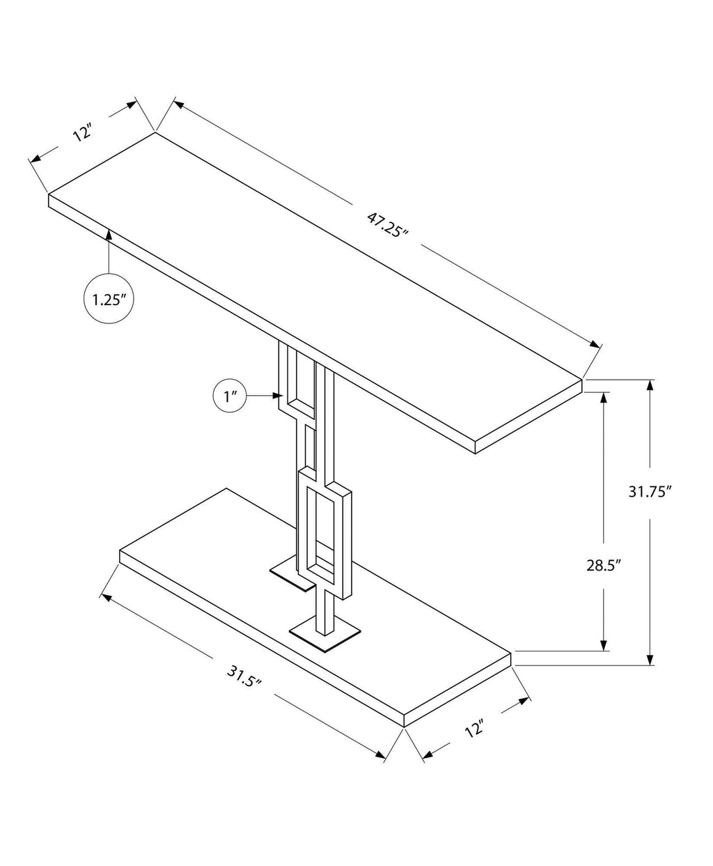 Accent Table S406