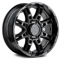 20x10 8x180 -23mm Black Wheel D46904
