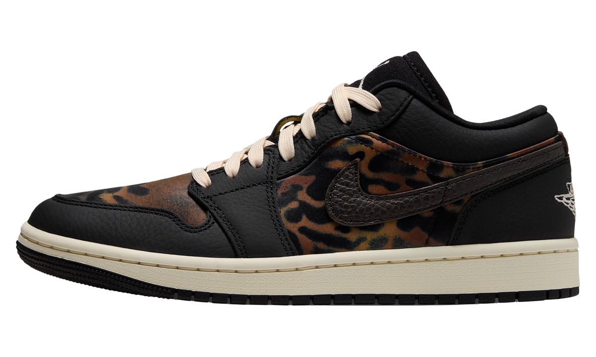 Air Jordan 1 Low SE WMNS "Black Leopard" IQ5162 001