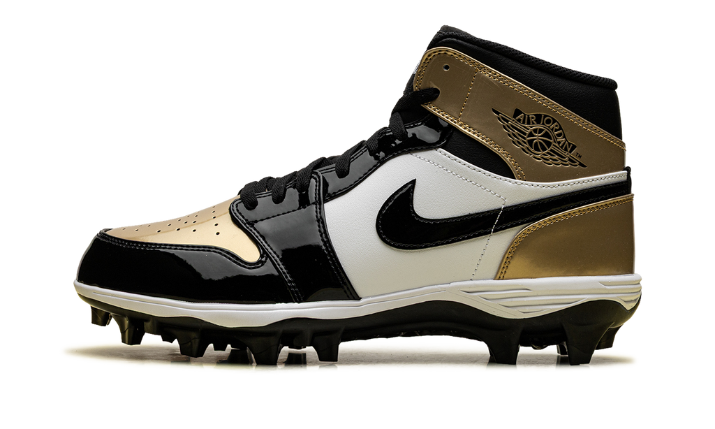 Jordan 1 Mid TD Cleat "Gold Toe" FJ6805-701
