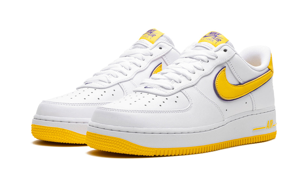 Nike Air Force 1 Low Kobe Bryant Sneakers – White, Yellow & Purple