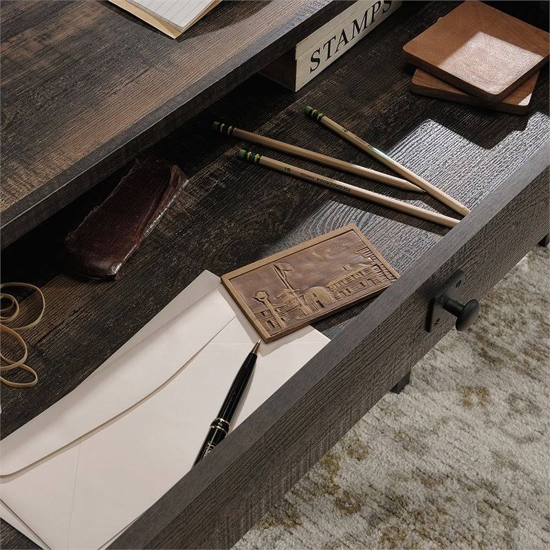Carbon Oak and Black Writing Desk R828