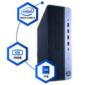 Refurbished Hexa Core Intel i5 Desktop Computer, 16GB DDR4 RAM, 1TB SSD, Windows 11 Professional G779683