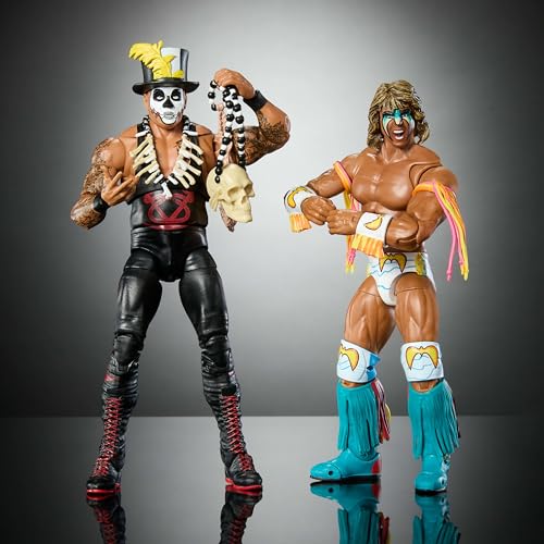 WWE Ultimate Edition Action Figure 2-Pack with 6-inch Superstars & Accessories M41033