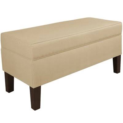 Beige Flip Top Storage Bench H540752