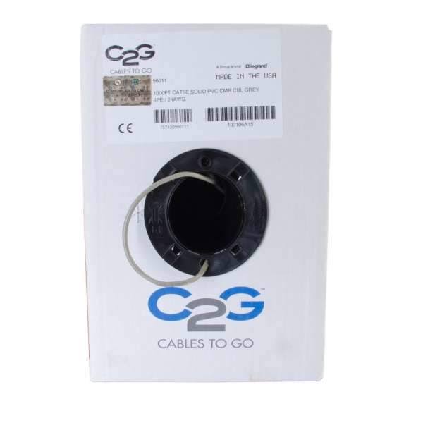 1000ft Cat5e Bulk Unshielded Network Cable C4061