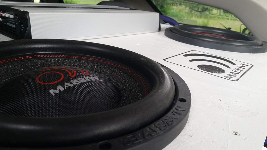 6.5 Inch Car Audio Subwoofer, 250 Watt RMS, Dual 4 Ohm Y6504