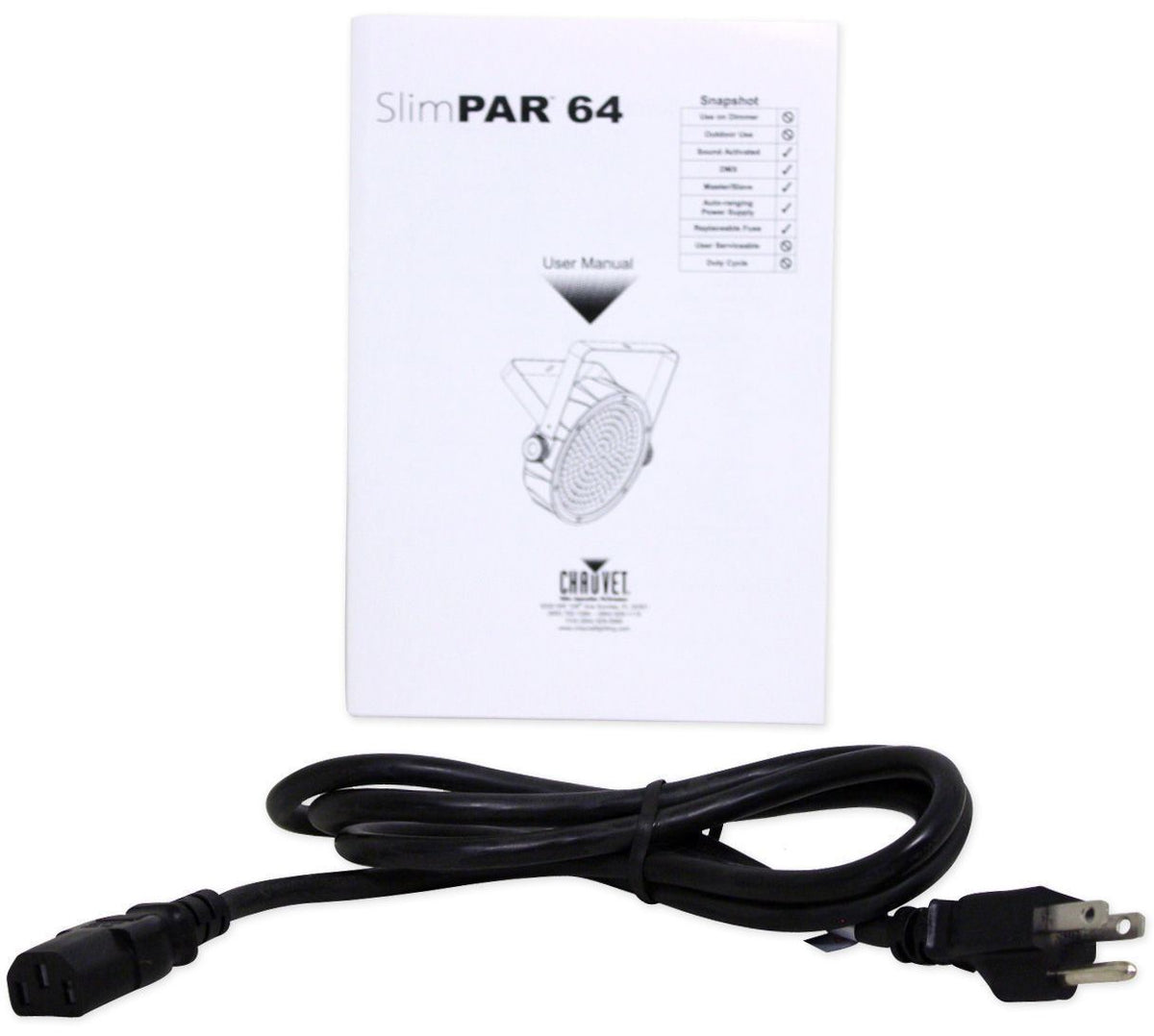 LED Light Slim Par Cans with Obey3 Controller and DMX Cables T349119