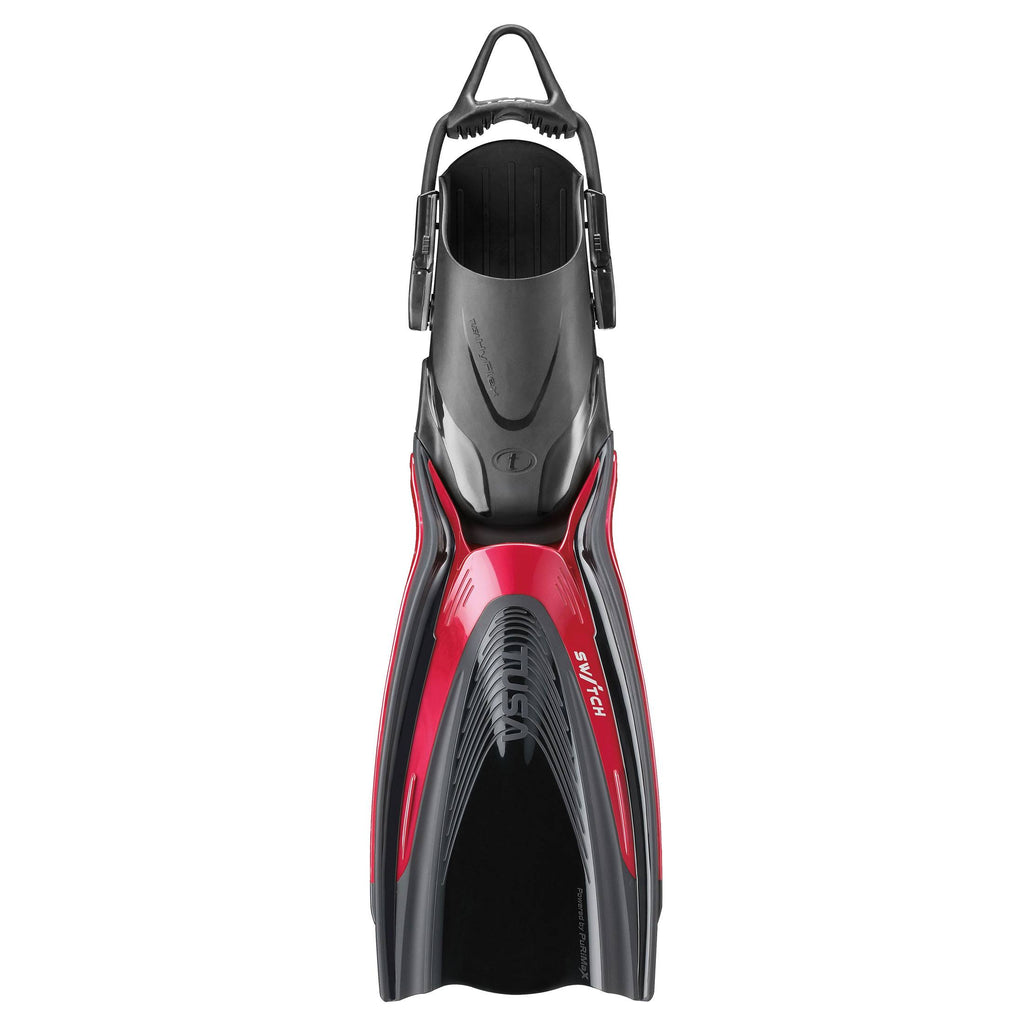 Metallic Dark Red Large Fins A969047