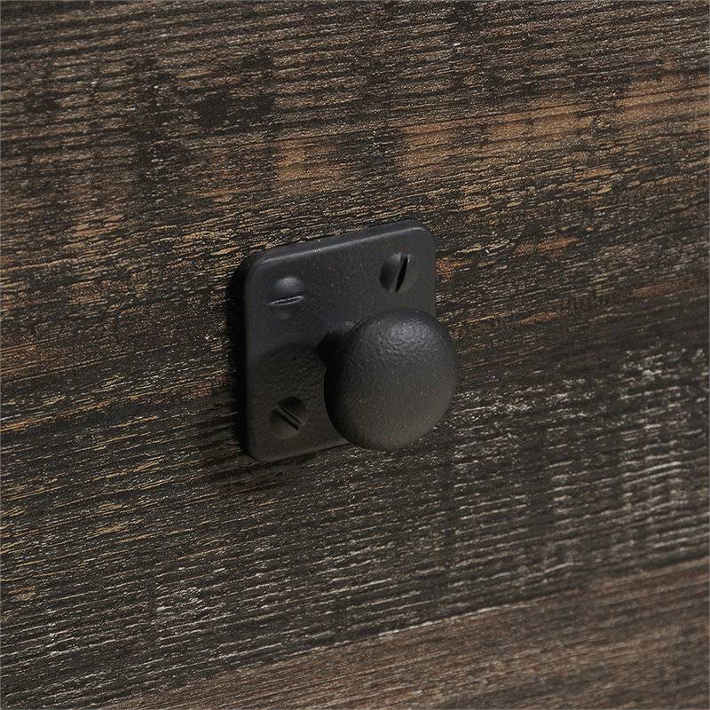 Carbon Oak and Black Writing Desk R828