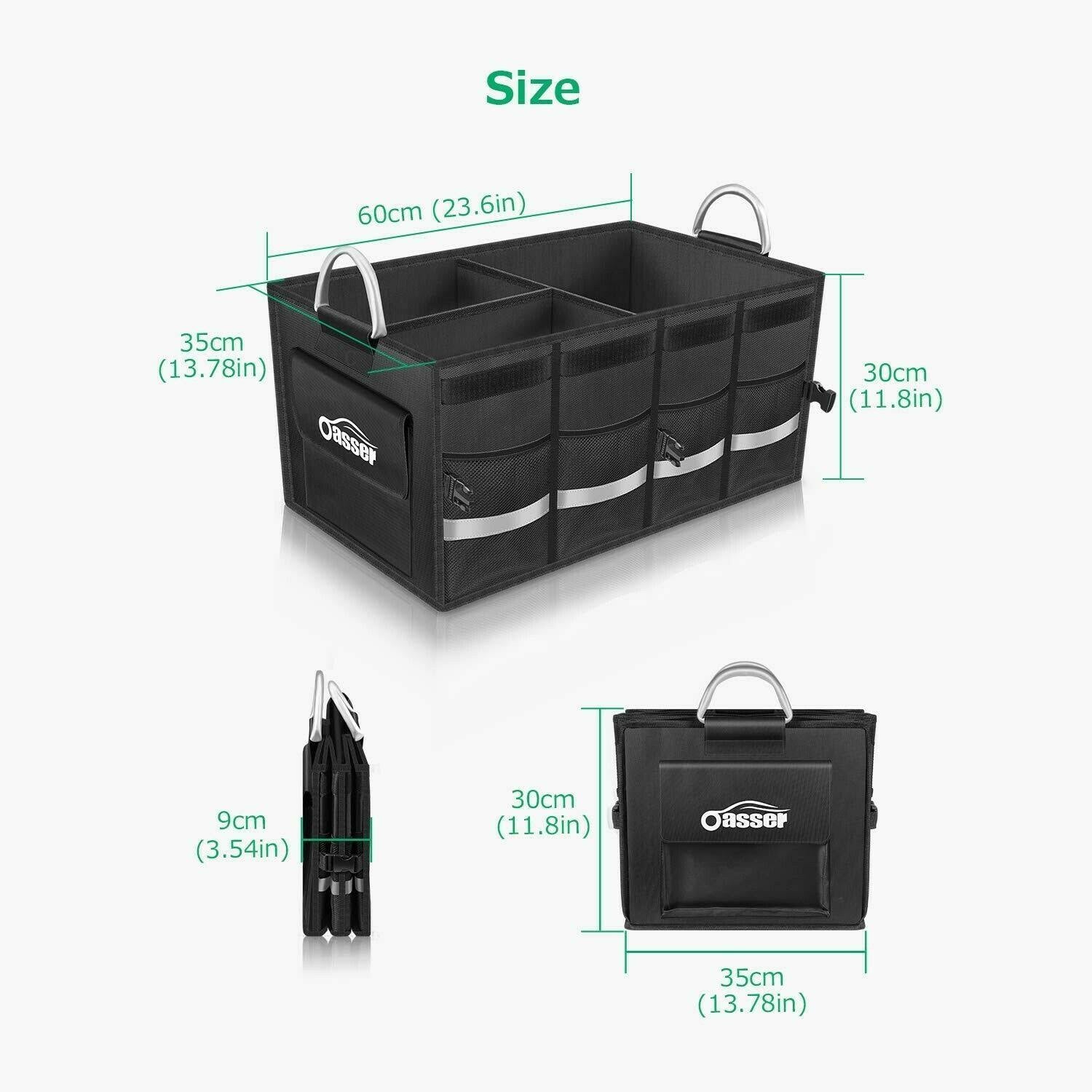 Collapsible Multi Compartments Trunk Organizer N654490