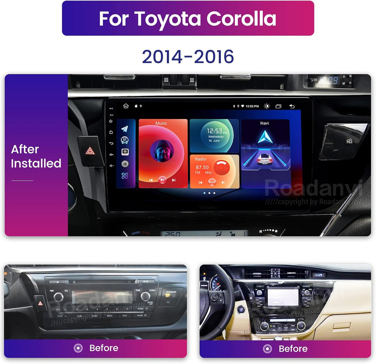 Car Radio with Bluetooth Touch Screen N315116