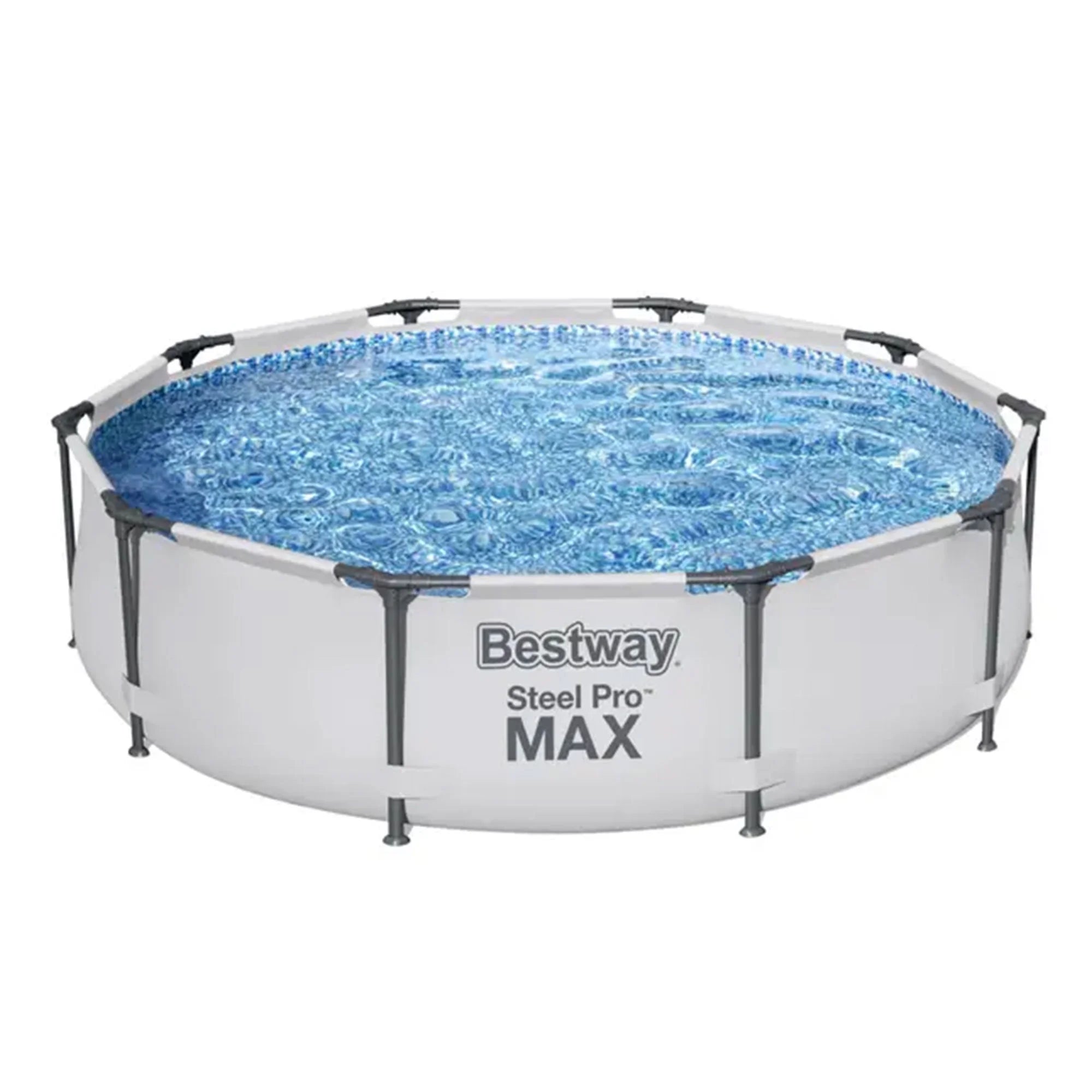 10'x30" Above Ground Metal Frame Swimming Pool with Pump J112