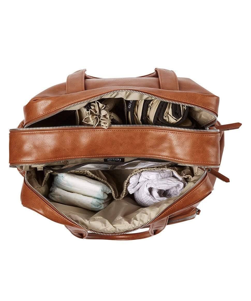 Faux Leather Nappy Bag A2861
