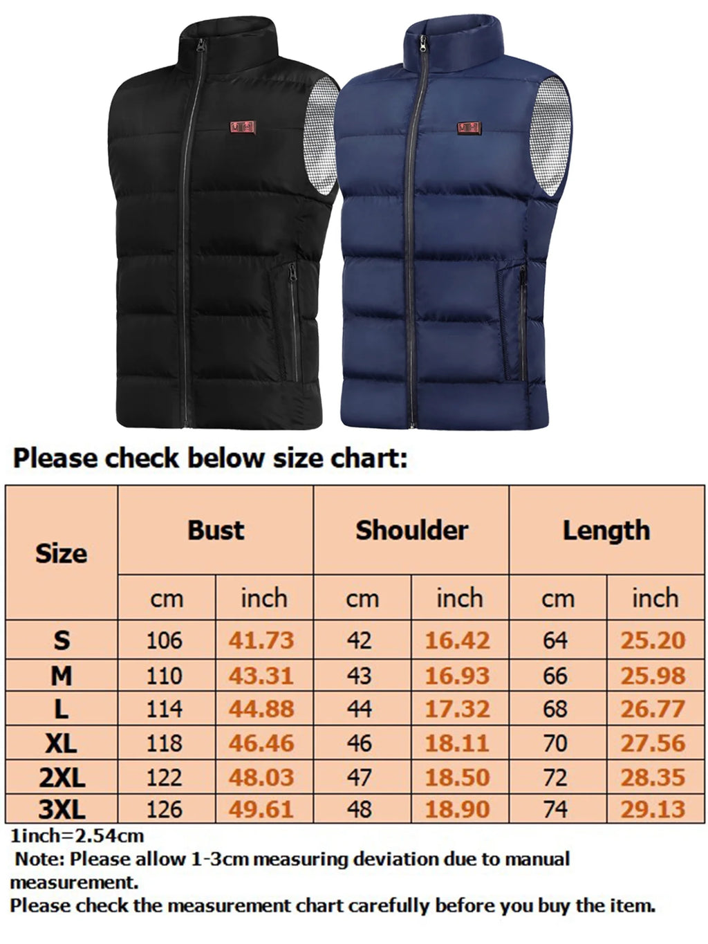 Heated Vest S932