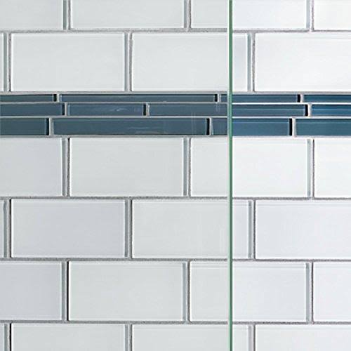 Frameless Bypass Sliding Shower Door Oil Rubbed Bronze Clear V83168