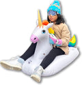 Sled Unicorn Snow Tube Inflatable 49 inches Long One Person C826731