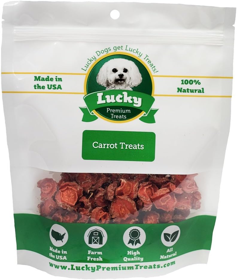 Dehydrated Carrot Medallion Dog Treats C467679