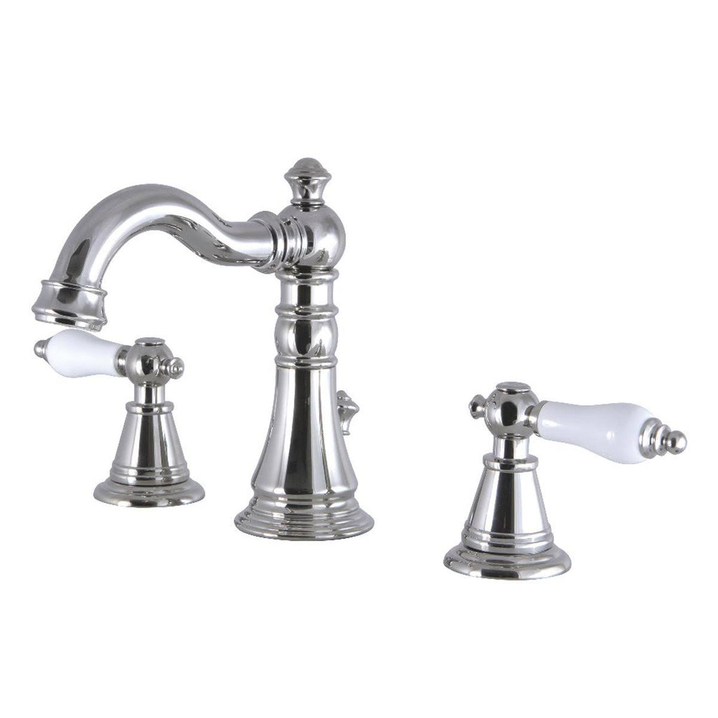 Black Stainless Widespread Bathroom Faucet K6193