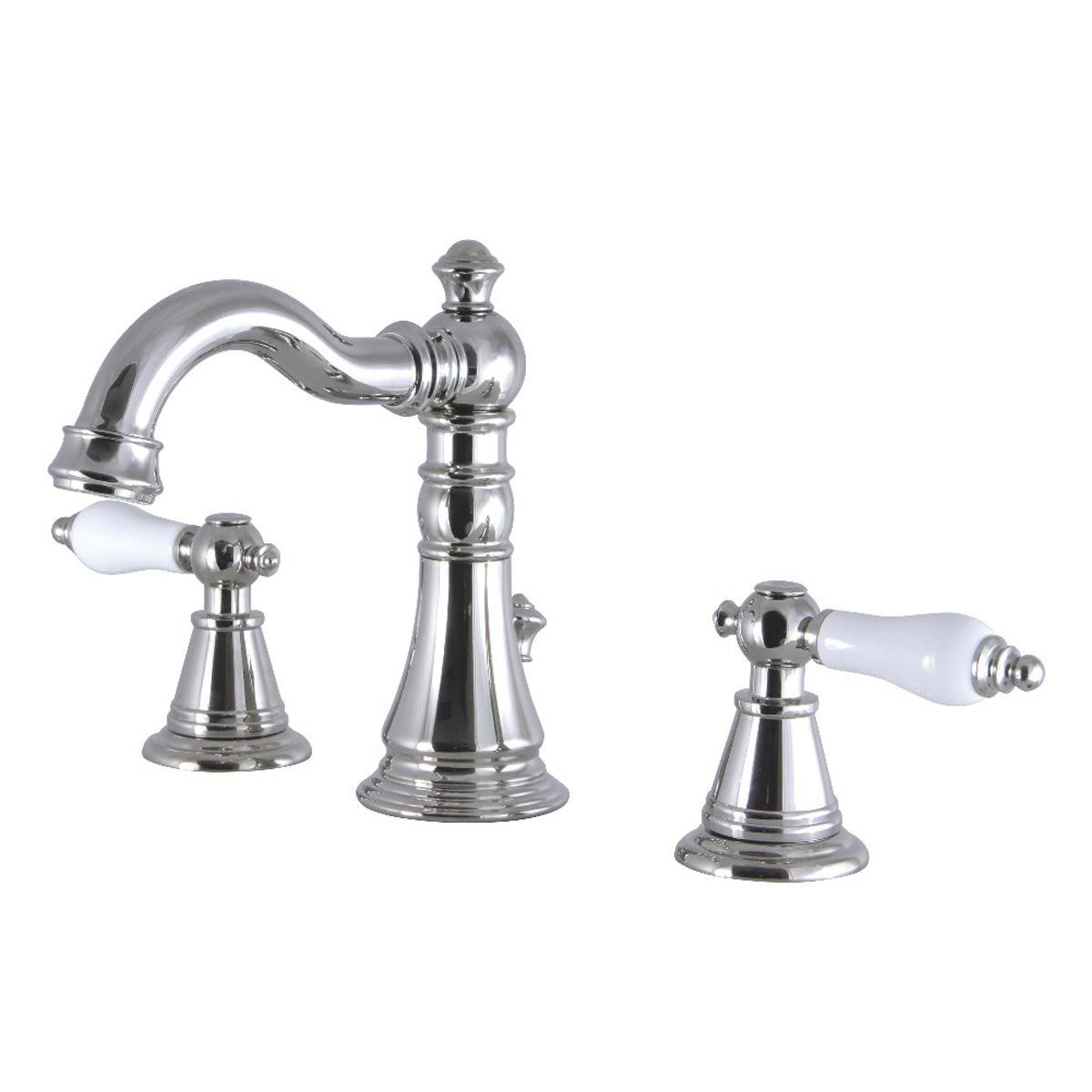 Black Stainless Widespread Bathroom Faucet K6193