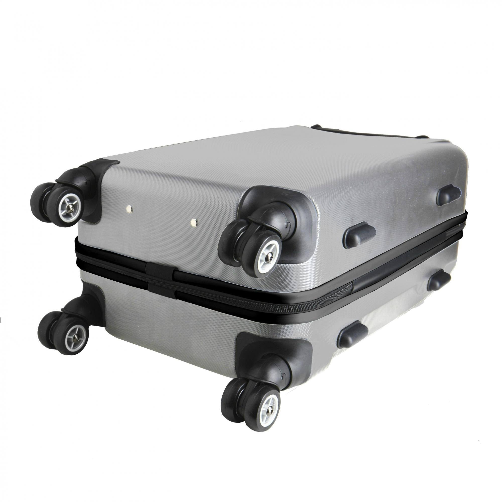 Silver 21x22 8-Wheel Hardcase Spinner Carry-On O7902