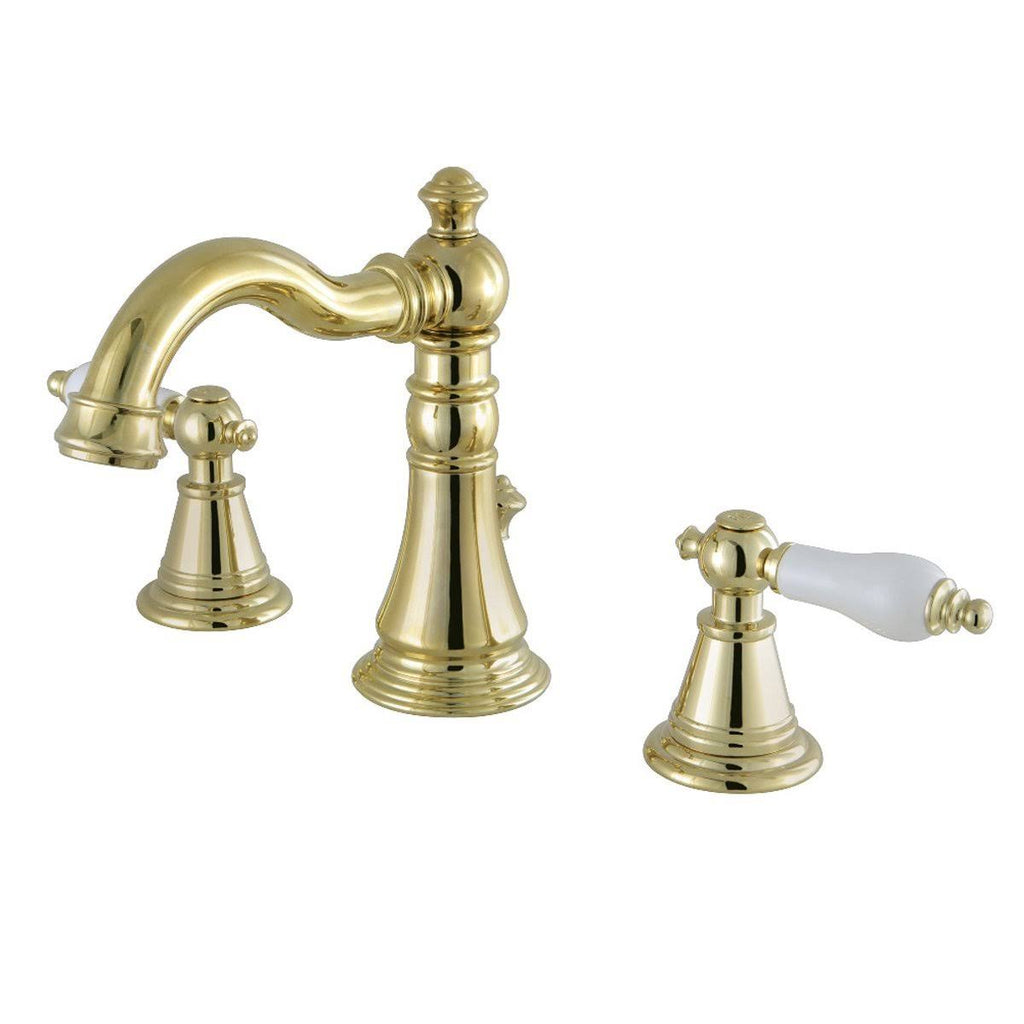 Black Stainless Widespread Bathroom Faucet K6193