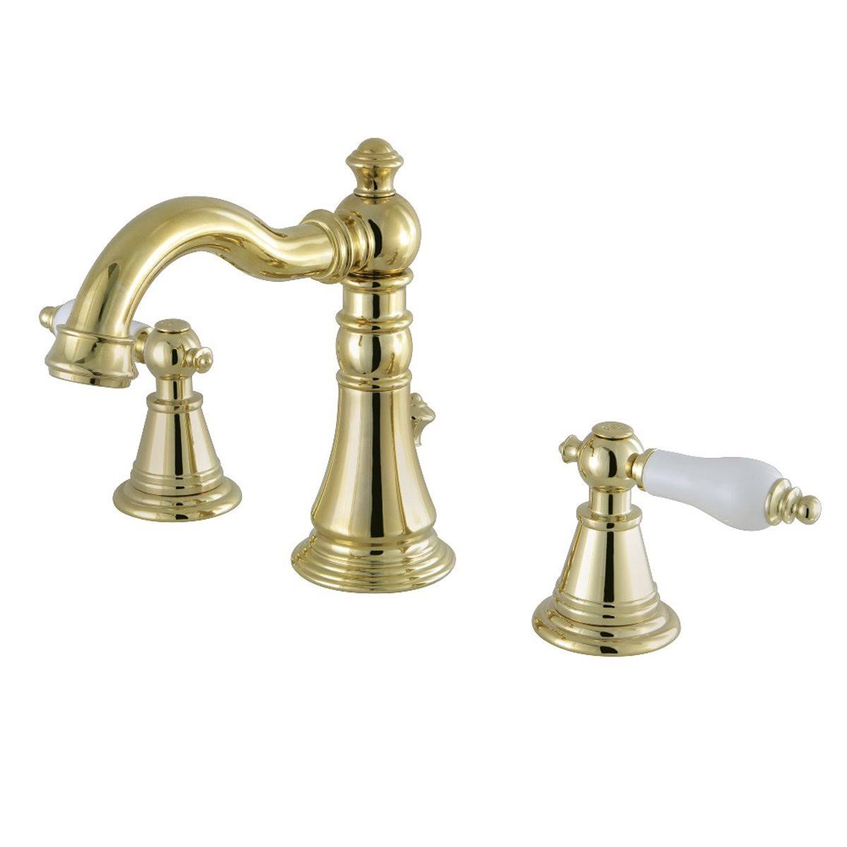 Black Stainless Widespread Bathroom Faucet K6193